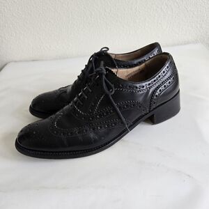 Church Constance Oxford Brogues Bkack Leather English Shoes size 37.5 or  US 7.5